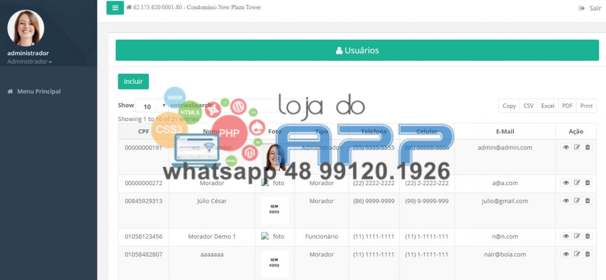 Script Gerenciador Administração Condomínios completo - Imagem 2