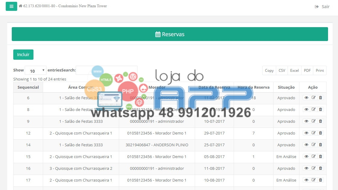 Script Gerenciador Administração Condomínios completo - Imagem 4