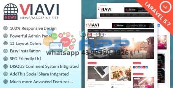 Script Portal Notícias Revista Blog com admin