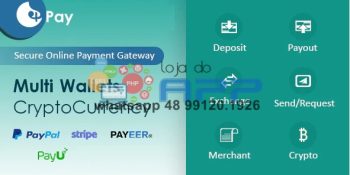 Script Sistema de pagamentos banco digital fintech completo com admin