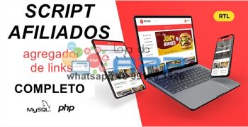 Sistema Agregador de Afiliados completo com admin