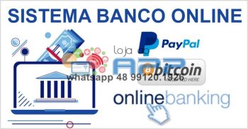 Sistema Banco digital Investimento Empréstimo online clone do paypal completo com admin