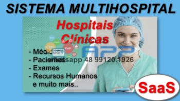 Sistema Multi Hospital Completo com admin SaaS Infy