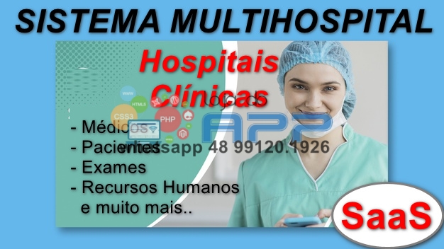 Sistema Multi Hospital Completo com admin SaaS Infy