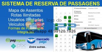 Reserva de passagem de ônibus Plugin Wordpress Bus Booking with Seat Reservation Pro