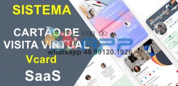 Sistema Vcard Cartão de Visita Virtual SaaS