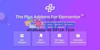 The Plus Addon para Elementor Wordpress