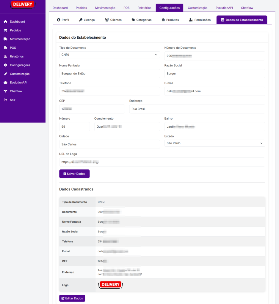 Sistema Delivery Whatsapp para Comida Água Gás etc