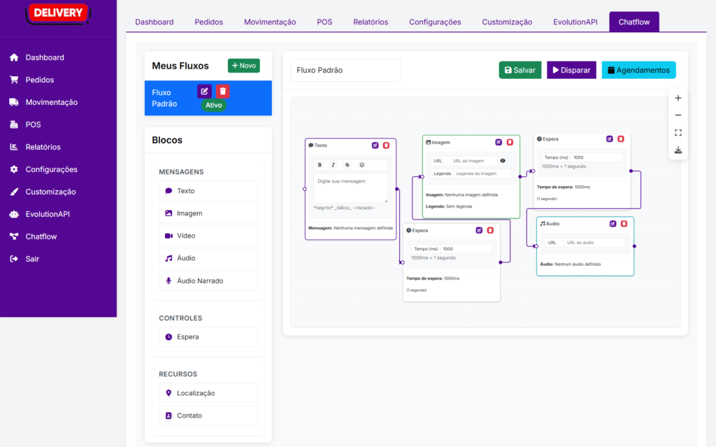 Sistema Delivery Whatsapp para Comida Água Gás etc