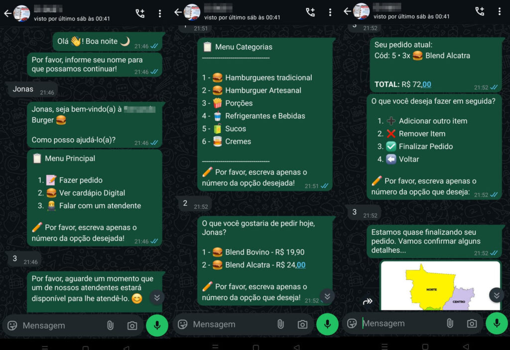 Sistema Bot Delivery Whatsapp para Comida Água Gás etc