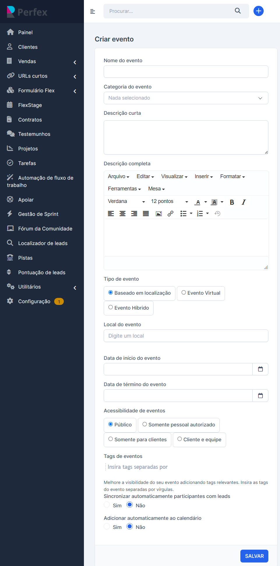 Event Management and Ticket Booking Module for Perfex