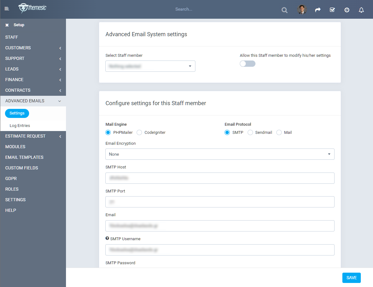 Advanced Email System for Perfex CRM