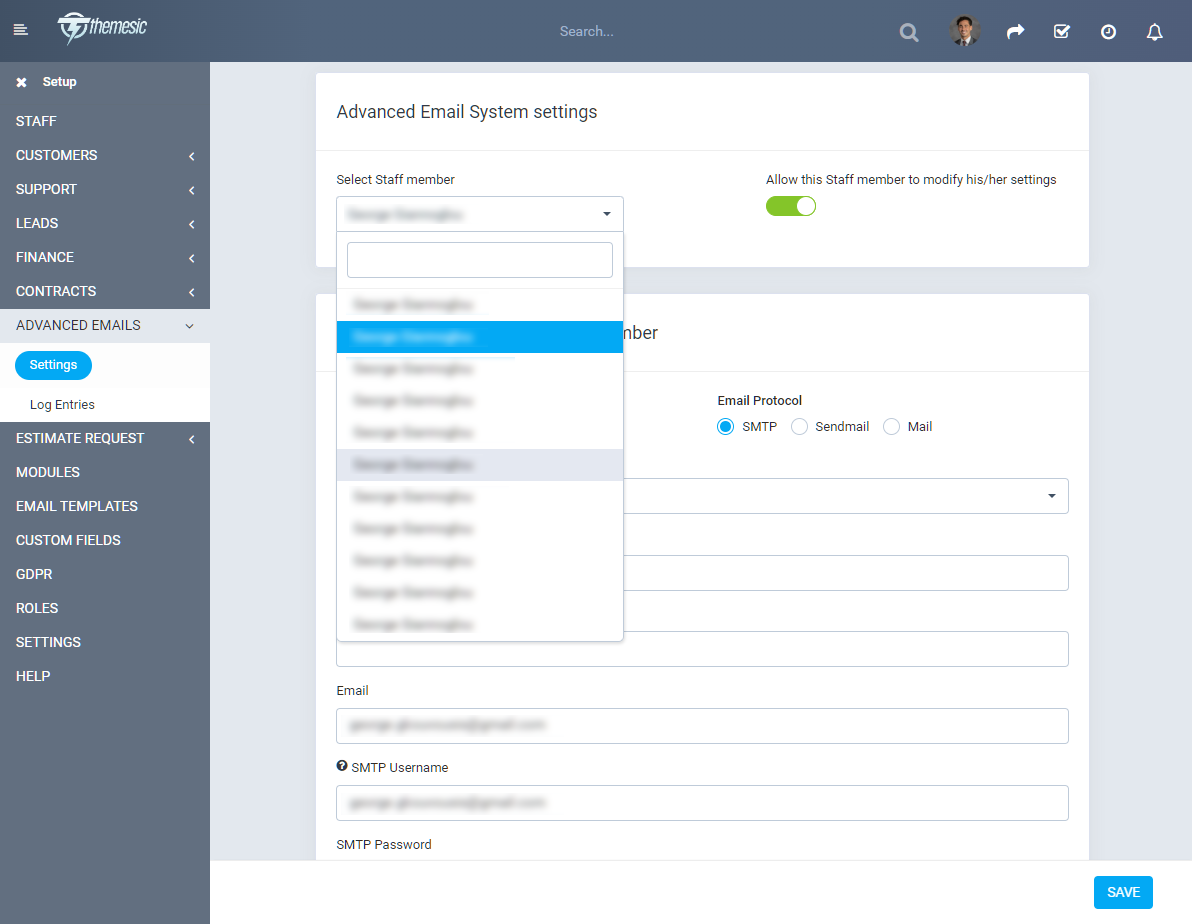 Advanced Email System for Perfex CRM
