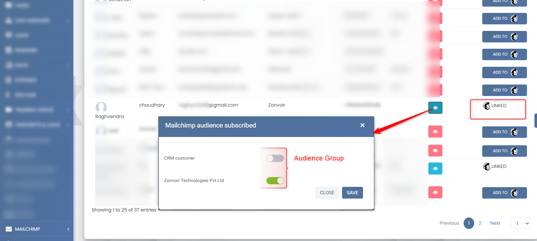 MailChimp Module for Perfex CRM
