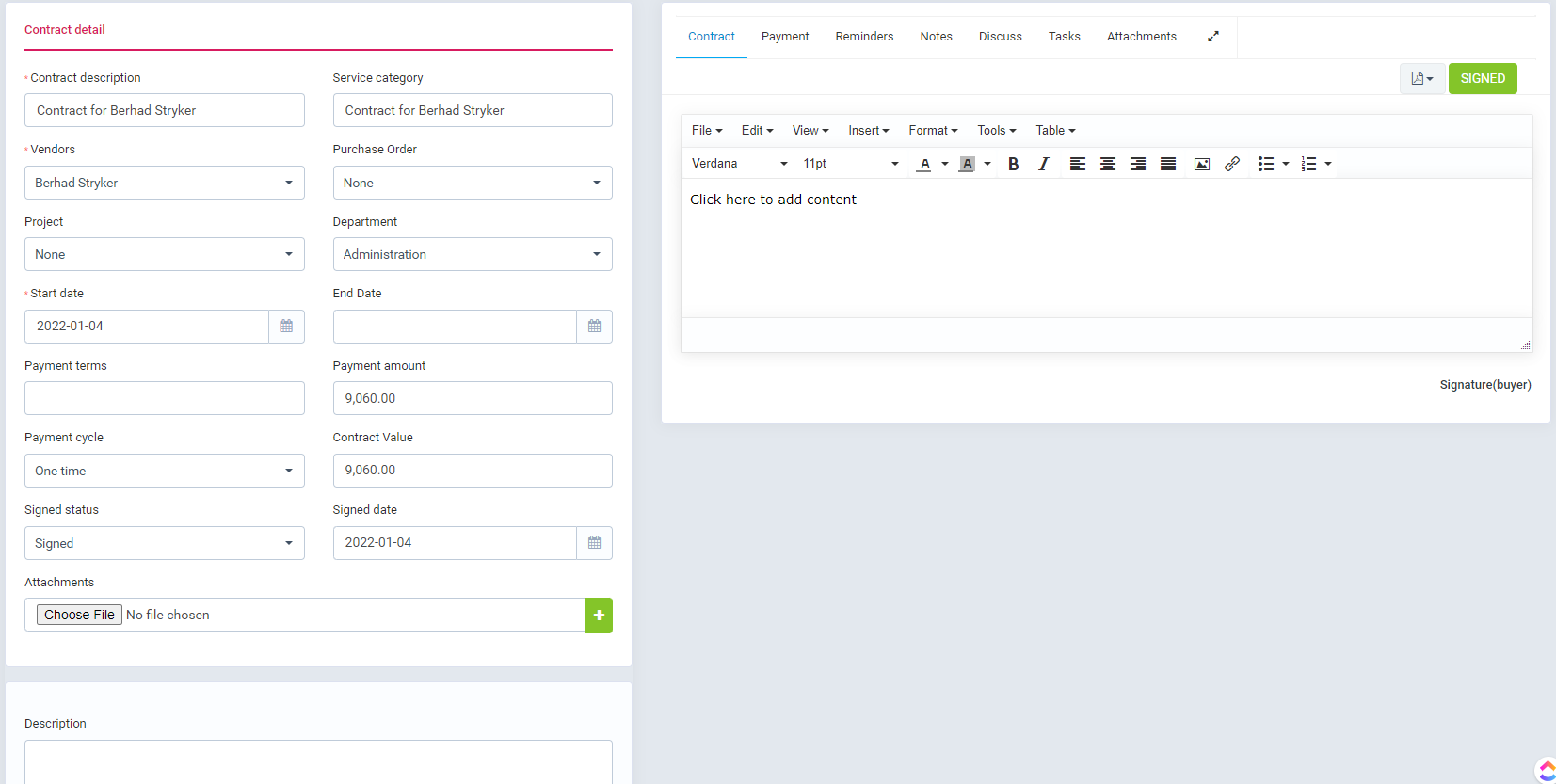 Purchase Management module for Perfex CRM