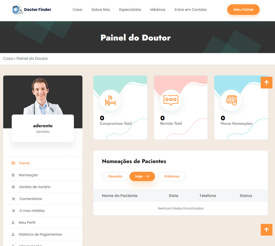 Aplicativo Consulta Médica Android IOS e Site