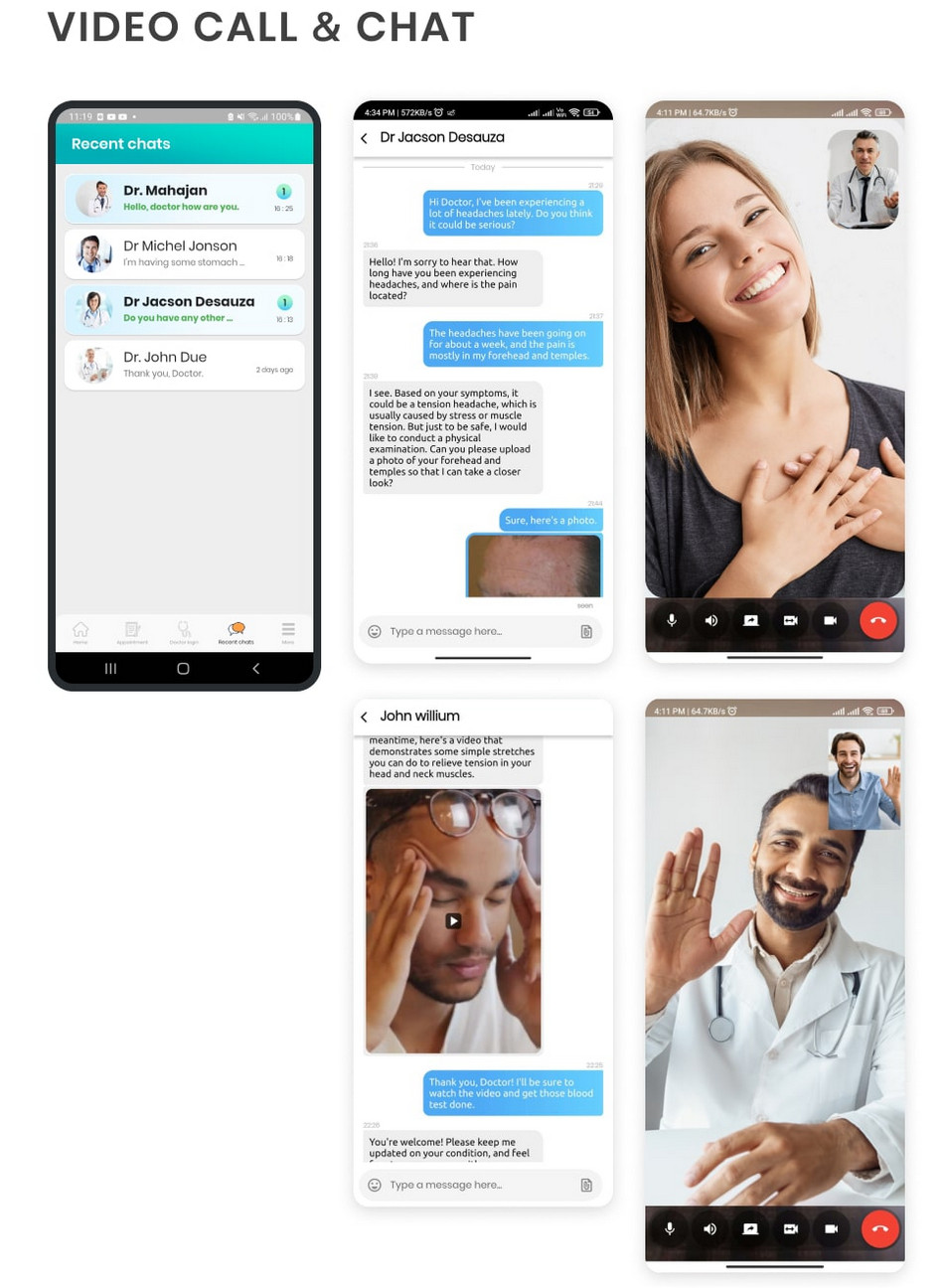 Aplicativo Consulta Médica Android IOS e Site