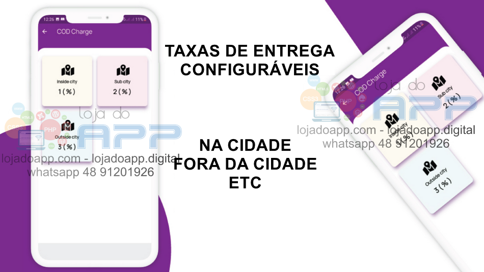 Aplicativo Delivery Entregas tipo Loggi Android e IOS