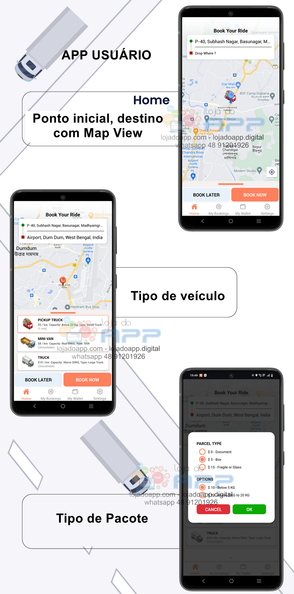 Aplicativo Delivery Entregas Android e IOS com Mercado Pago