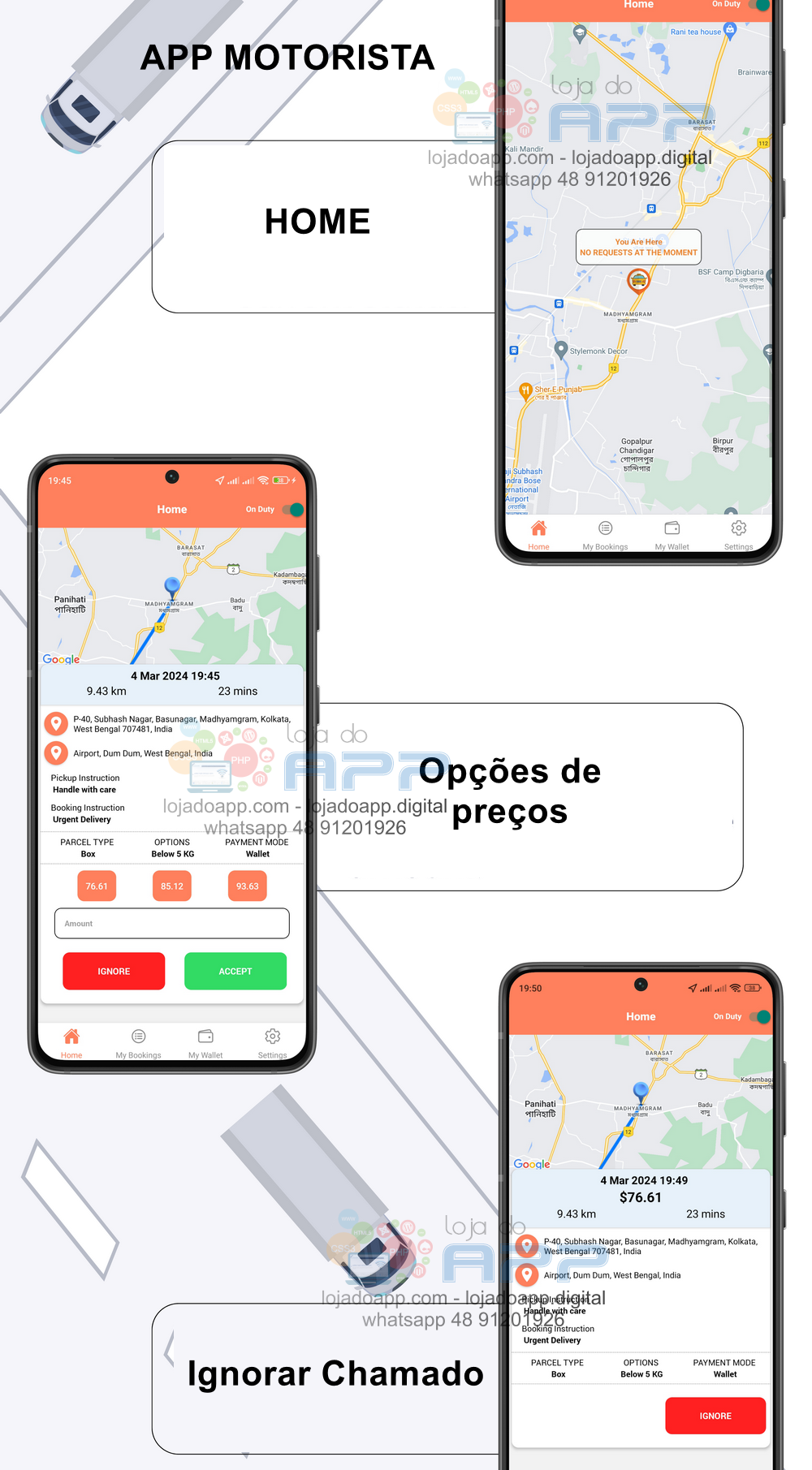 Aplicativo Delivery Entregas Android e IOS com Mercado Pago