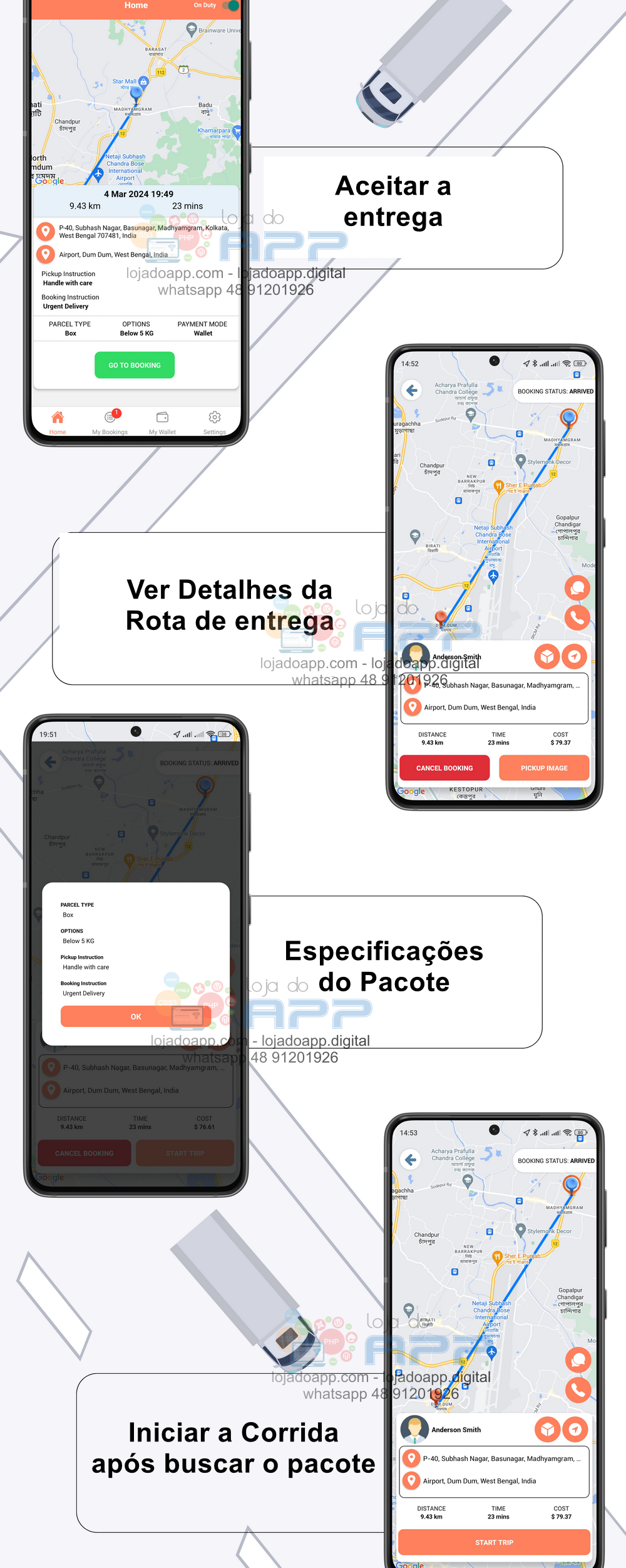 Aplicativo Delivery Entregas Android e IOS com Mercado Pago