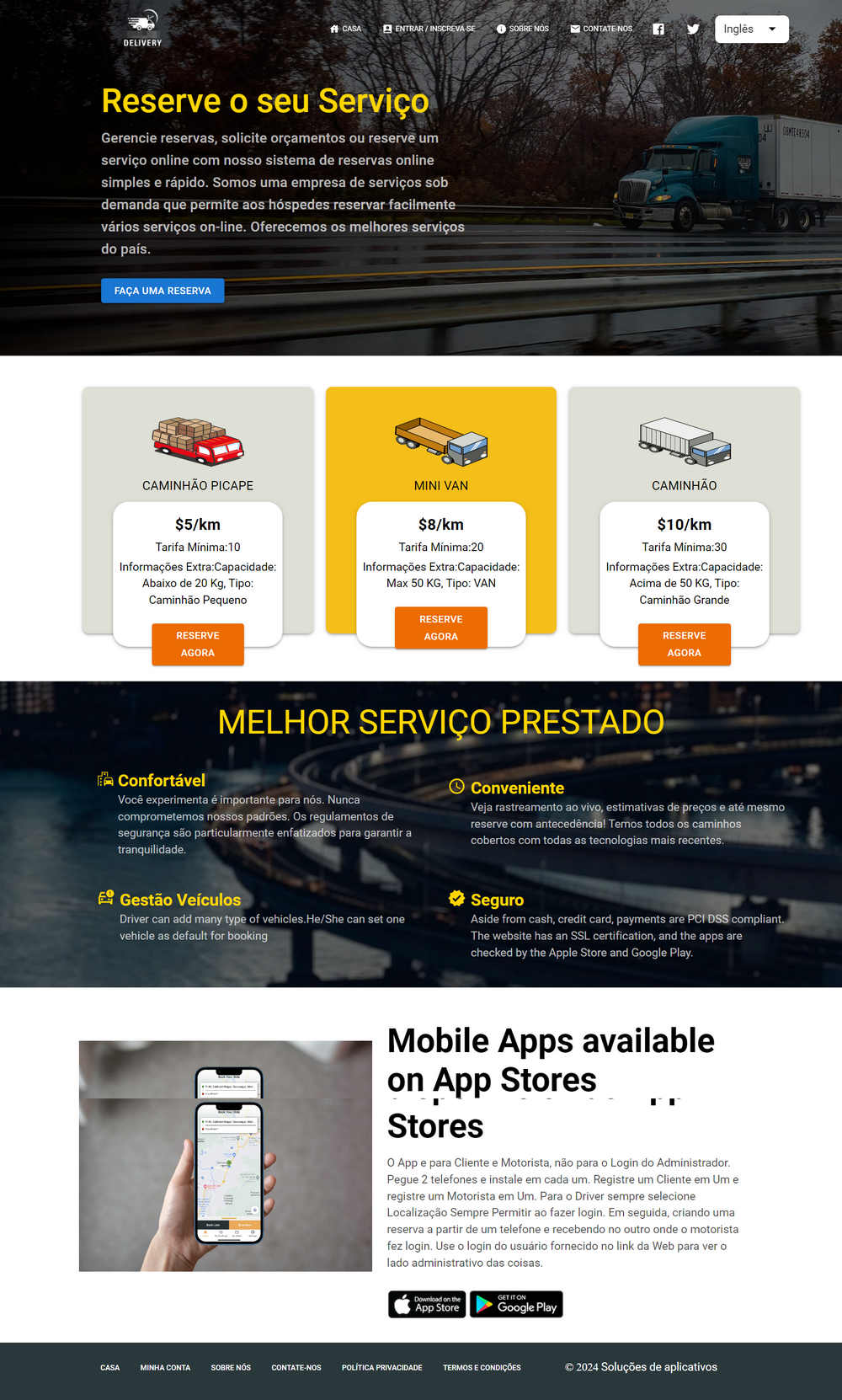 Aplicativo Delivery Entregas Android e IOS com Mercado Pago