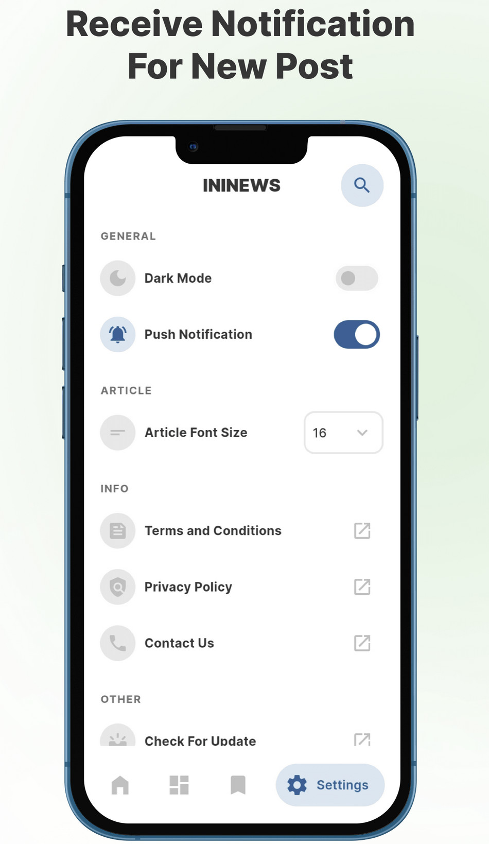 Aplicativo Notícias Android e IOS para WordPress