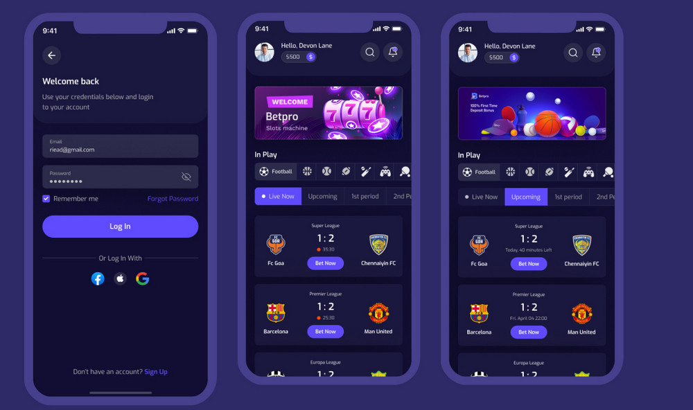 App Apostas Esportivas Bet Android e IOS