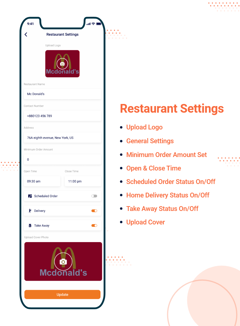 App Delivery ifood Android ios PDV