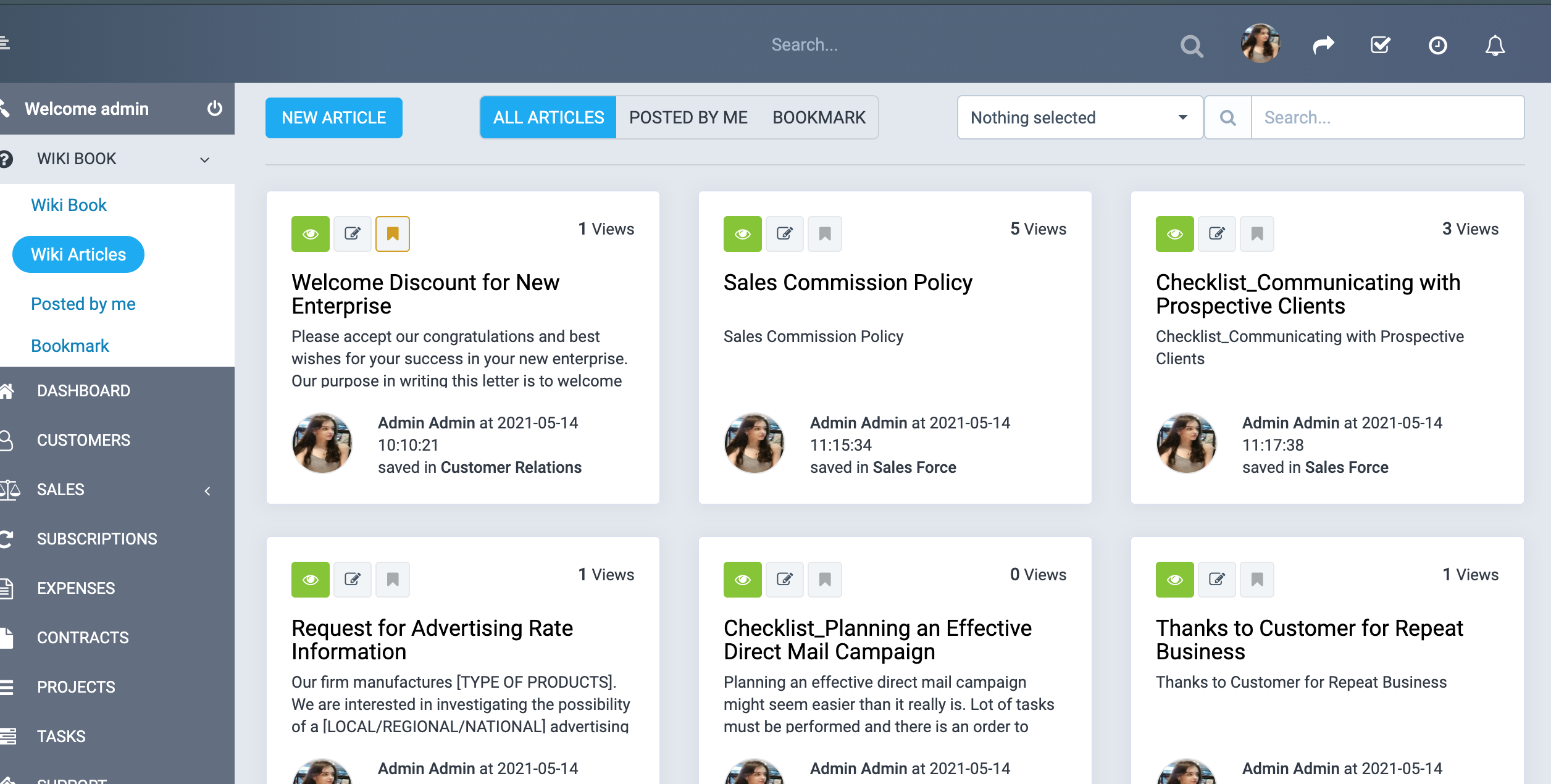 PerfexWiki Internal knowledge for Perfex CRM